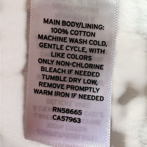 BP. Puff Sleeve Eyelet Babydoll Minidress - White Blanc - Picture 11 of 11